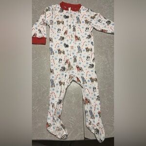 Blossom Christmas Doggie Footie